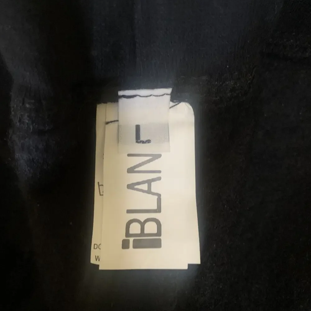 NEW‎ IBLANKS MEN'S BLACK/WHITE 